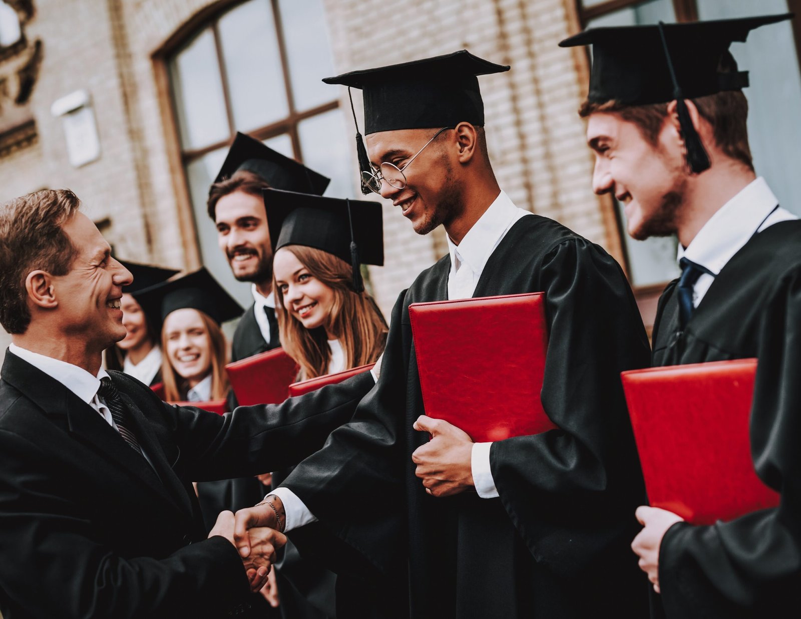 Students after winning scholarship — Guide to Heights scholarship success