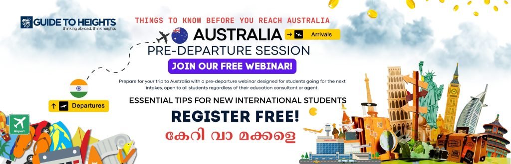 Pre-Departure Session for Australia — Guide to Heights