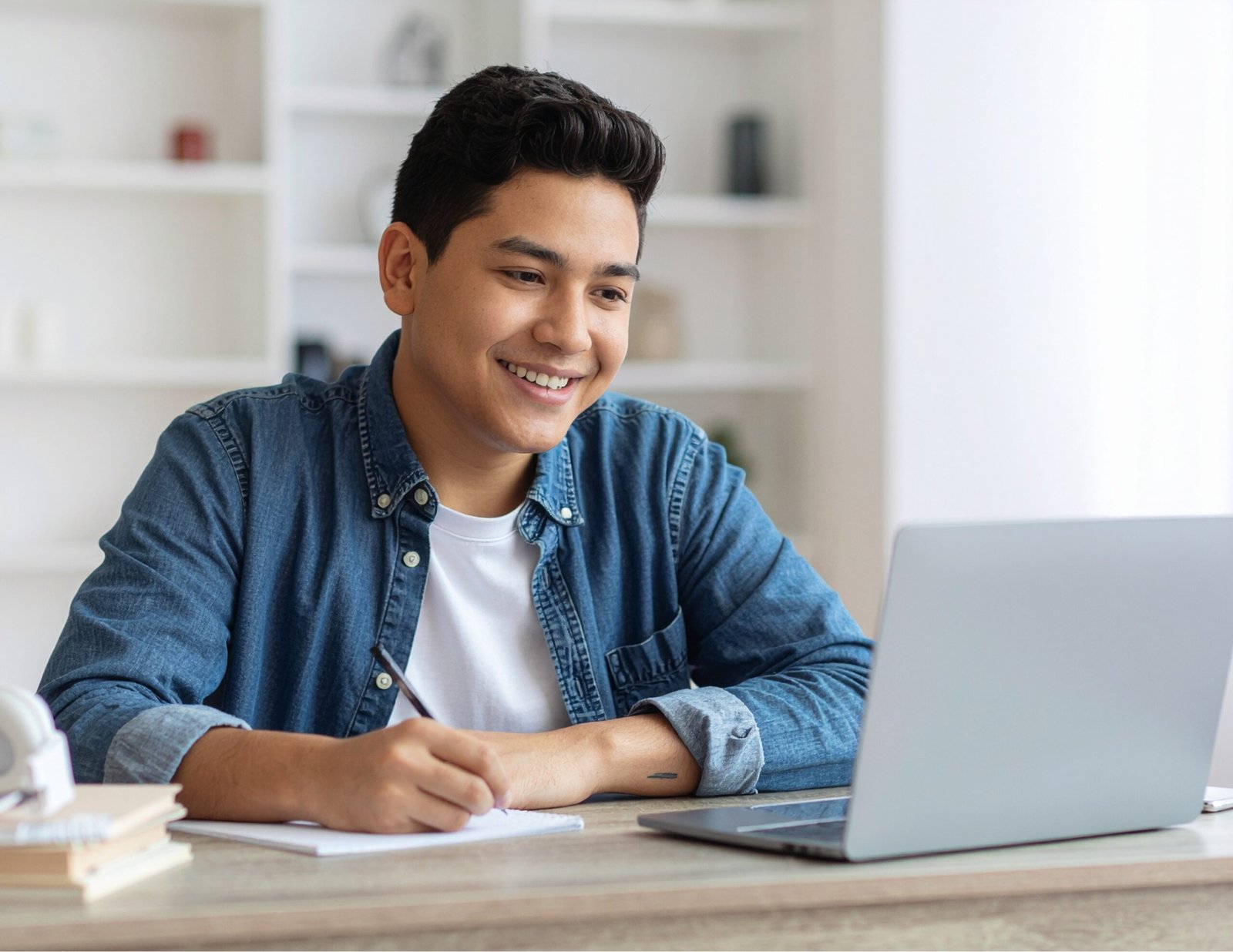 Business Analytics student working with data in Australia